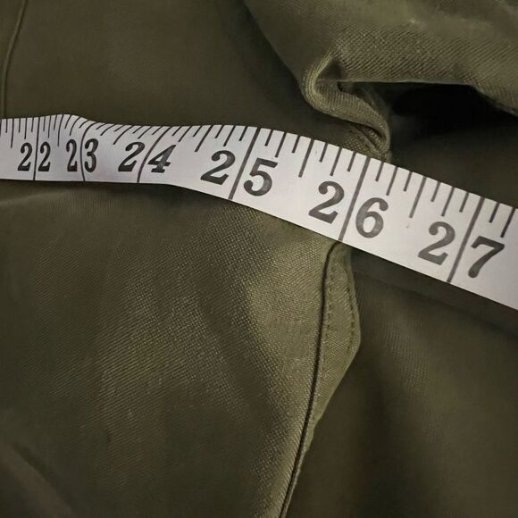 North face men green long sleeve button down shirt xl extra large - Picture 8 of 9